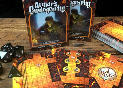 Gamers Guild AZ Creature Curation Atmar's Cardography - Enter the Fiery Pits Southern Hobby