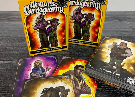 Gamers Guild AZ Creature Curation Atmar's Cardography - NPC Heroes & Villains Southern Hobby