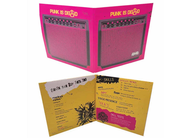 Gamers Guild AZ Critical Kit LTD Punk Is Dead RPG: Band Manager Screen (Pre-Order) GTS