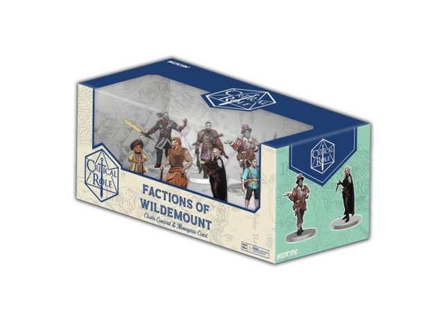 Gamers Guild AZ Critical Role Critical Role Minis: Factions of Wildemount- Clovis Concord & Menagerie Coast Box Set Southern Hobby