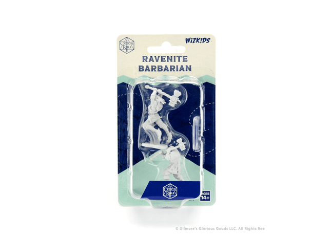 Gamers Guild AZ Critical Role WZK90384 Critical Role Minis: Wave 1 - Ravenite Half-Dragon Barbarian Female Southern Hobby