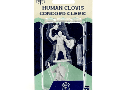 Gamers Guild AZ Critical Role WZK90385 Critical Role Minis: Wave 1 - Human Clovis Concord Cleric Male Southern Hobby