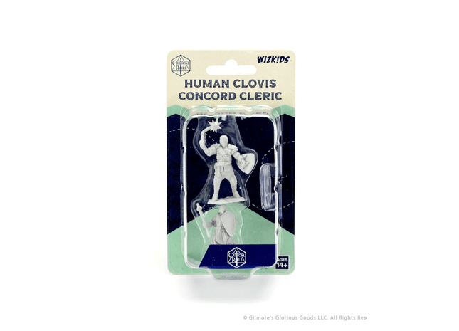 Gamers Guild AZ Critical Role WZK90385 Critical Role Minis: Wave 1 - Human Clovis Concord Cleric Male Southern Hobby