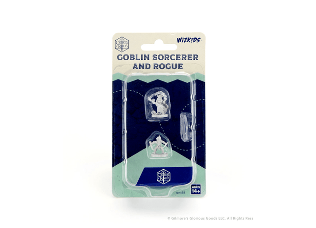 Gamers Guild AZ Critical Role WZK90388 Critical Role Minis: Wave 1 - Goblin Sorcerer and Rogue Female Southern Hobby