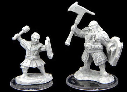 Gamers Guild AZ Critical Role WZK90467 Critical Role Minis: Wave 2 - Kymal Militia Brawler & Jorenn Militia Holy Axeman Southern Hobby