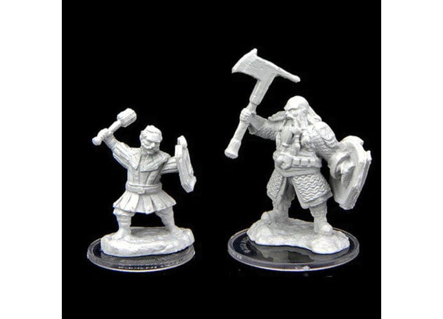 Gamers Guild AZ Critical Role WZK90467 Critical Role Minis: Wave 2 - Kymal Militia Brawler & Jorenn Militia Holy Axeman Southern Hobby