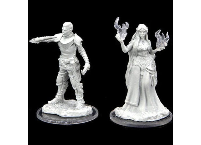 Gamers Guild AZ Critical Role WZK90468 Critical Role Minis: Wave 2 - Turst Militia Swordsman & Lyrengorn Holy Priest Southern Hobby