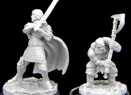 Gamers Guild AZ Critical Role WZK90471 Critical Role Minis: Wave 2 - Westruun Militia Swordsman & Kraghammer Axeman Southern Hobby