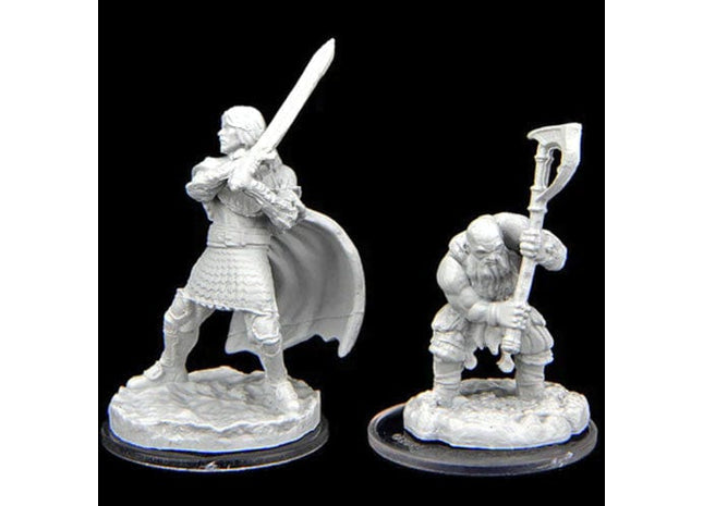 Gamers Guild AZ Critical Role WZK90471 Critical Role Minis: Wave 2 - Westruun Militia Swordsman & Kraghammer Axeman Southern Hobby