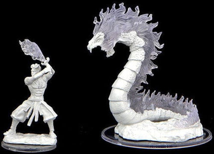 Gamers Guild AZ Critical Role WZK90476 Critical Role Minis: Wave 2 - Ashari Firetamer & Ashari Inferno Serpent Southern Hobby