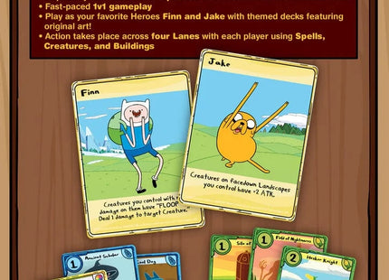 Gamers Guild AZ Cryptozoic Adventure Time Card Wars: Finn vs Jake Collector's Pack (Pre-Order) AGD