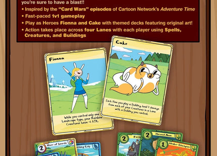 Gamers Guild AZ Cryptozoic Adventure Time Card Wars: Fionna vs Cake Collector's Pack (Pre-Order) AGD