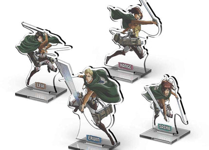 Gamers Guild AZ Cryptozoic Attack on Titan: Deck-Building Game - Season One Acrylic Standees Pack 2 (Pre-Order) GTS