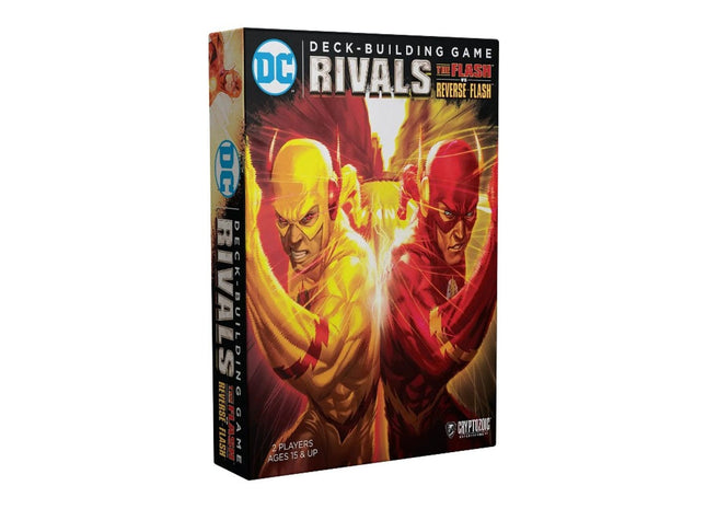 Gamers Guild AZ Cryptozoic DC Comics Deck / Bag / Pool Building Game: Rivals 3 - The Flash vs Reverse Flash GTS