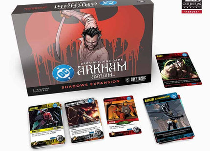 Gamers Guild AZ Cryptozoic DC Comics DeckBuilding Game: Arkham Asylum: Shadows (Pre-Order) Southern Hobby