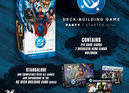 Gamers Guild AZ Cryptozoic DC Comics Deckbuilding Game: Party Starter Edition (Pre-Order) Gamers Guild AZ