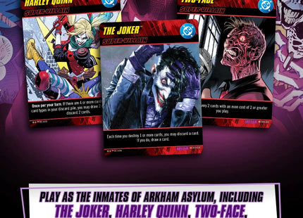 Gamers Guild AZ Cryptozoic DC Deck-Building Game: Arkham Asylum (Pre-Order) Southern Hobby