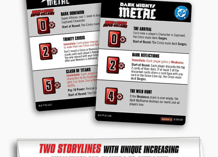 Gamers Guild AZ Cryptozoic DC Deck-Building Game: Crisis Pack 5 - Death Metal (Pre-Order) Southern Hobby