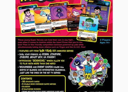 Gamers Guild AZ Cryptozoic DC Deck-Building Game: Teen Titans Go! (Pre-Order) Southern Hobby