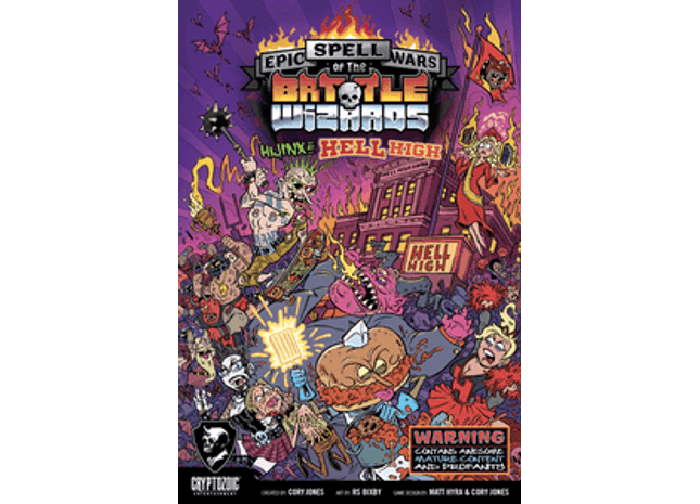 Gamers Guild AZ Cryptozoic Epic Spell Wars of the Battle Wizards: Hijinx at Hell High GTS