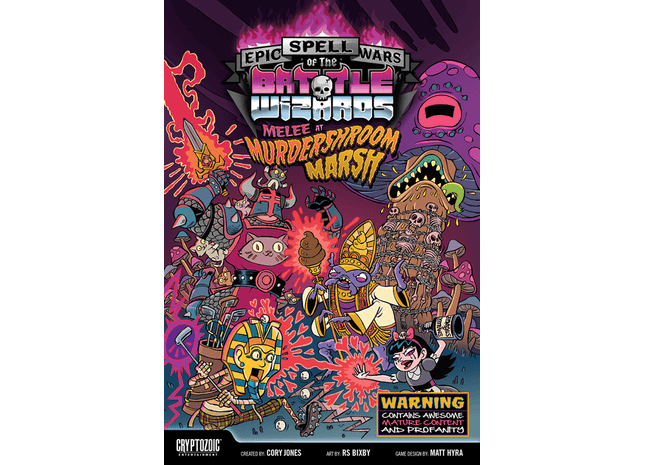 Gamers Guild AZ Cryptozoic Epic Spell Wars of the Battle Wizards: Melee at Murdershroom Marsh GTS