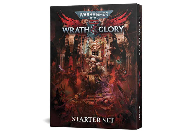 Gamers Guild AZ Cubicle 7 Warhammer 40,000 RPG: Wrath And Glory Starter Set GTS