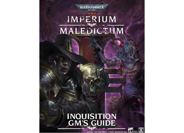 Gamers Guild AZ Cubicle 7 Warhammer 40K RPG: Imperium Maledictum - Inquisition GM`s Guide (Hardcover) (Pre-Order) AGD