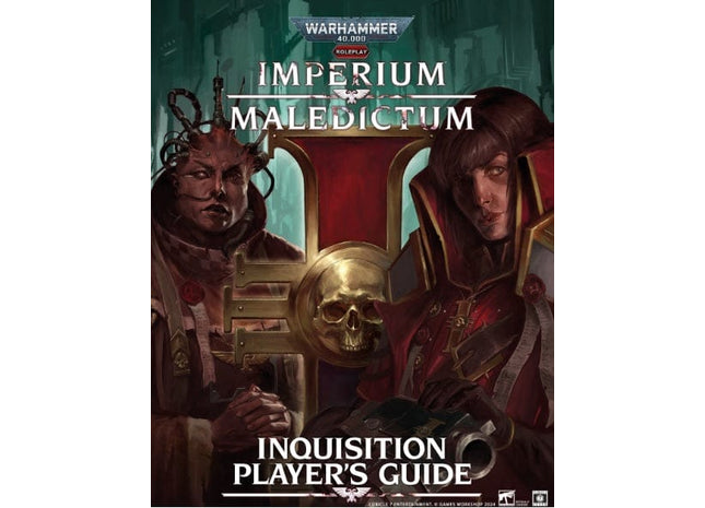 Gamers Guild AZ Cubicle 7 Warhammer 40K RPG: Imperium Maledictum - Inquisition Player`s Guide (Hardcover) (Pre-Order) AGD