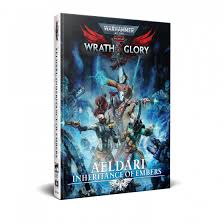 Gamers Guild AZ Cubicle 7 Warhammer 40K Wrath & Glory RPG: Aeldari Inheritance of Embers (Pre-Order) AGD