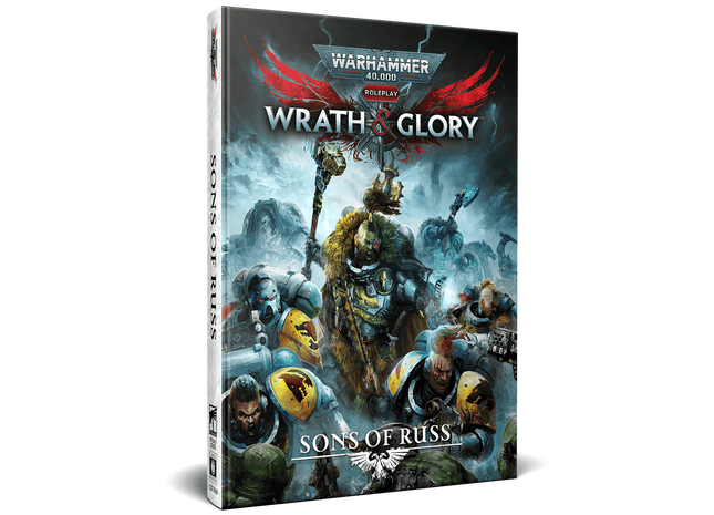 Gamers Guild AZ Cubicle 7 Warhammer 40K: Wrath & Glory RPG - Sons of Russ (Pre-Order) ACD Distribution