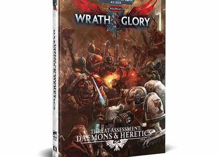 Gamers Guild AZ Cubicle 7 Warhammer 40K Wrath & Glory RPG: Threat Assessment: Daemons And Heretics (Pre-Order) AGD