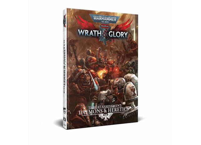 Gamers Guild AZ Cubicle 7 Warhammer 40K Wrath & Glory RPG: Threat Assessment: Daemons And Heretics (Pre-Order) AGD