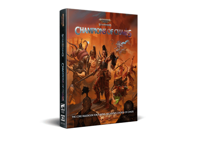 Gamers Guild AZ Cubicle 7 Warhammer: Age of Sigmar: Soulbound - Champions of Chaos Standard Edition (Pre-Order) ACD Distribution