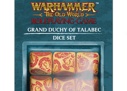 Gamers Guild AZ Cubicle 7 Warhammer: The Old World RPG - Grand Duchy of Talabec Dice Set (Pre-Order) ACD Distribution