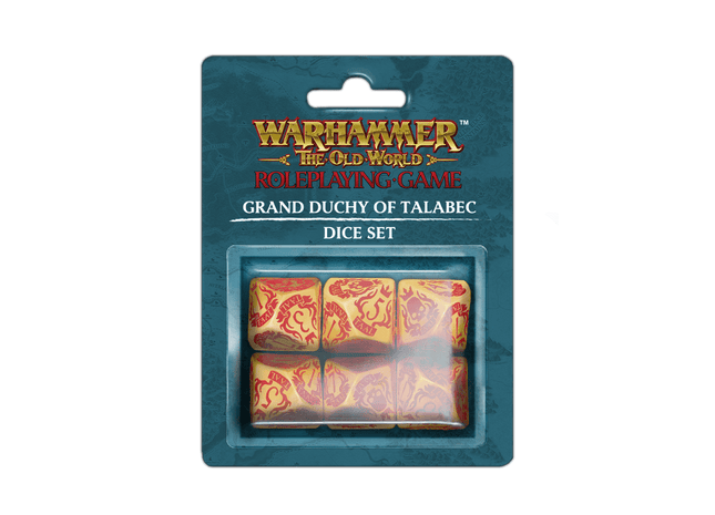 Gamers Guild AZ Cubicle 7 Warhammer: The Old World RPG - Grand Duchy of Talabec Dice Set (Pre-Order) ACD Distribution