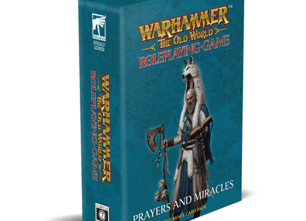 Gamers Guild AZ Cubicle 7 Warhammer: The Old World RPG - Prayers & Miracles Card Deck (Pre-Order) ACD Distribution