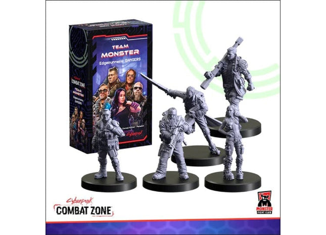 Gamers Guild AZ Cyberpunk Red Cyberpunk RED: Combat Zone - Team Monster (Edgerunners) AGD