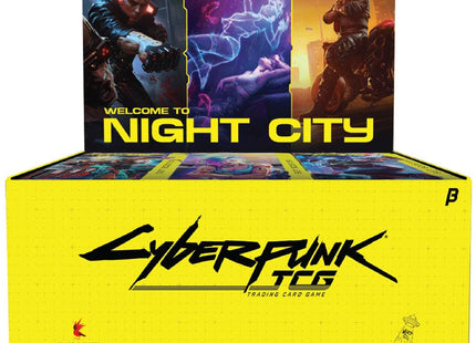 Gamers Guild AZ Cyberpunk TCG Cyberpunk TCG: Welcome to Night City - Beta Booster Display Box (Pre-Order) Kickstarter