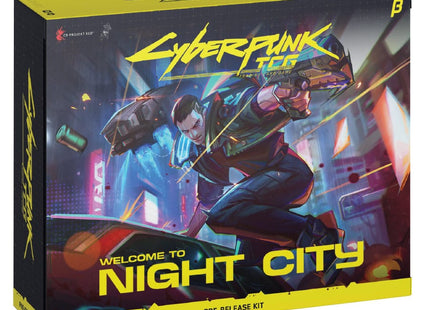 Gamers Guild AZ Cyberpunk TCG Cyberpunk TCG: Welcome to Night City - Beta Event Kit (Pre-Order) Kickstarter