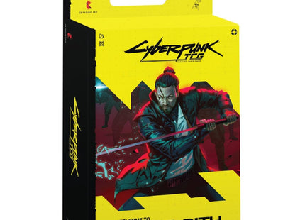 Gamers Guild AZ Cyberpunk TCG Cyberpunk TCG: Welcome to Night City - Retail Starter Deck: Embracing Power (Pre-Order) Kickstarter