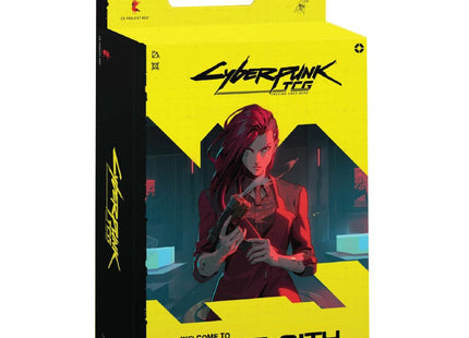 Gamers Guild AZ Cyberpunk TCG Cyberpunk TCG: Welcome to Night City - Retail Starter Deck: The Heist (Pre-Order) Kickstarter