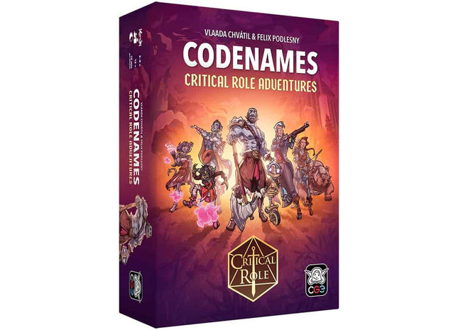 Gamers Guild AZ Czech Games Edition Codenames: Critical Role Adventures (Pre-Order) GTS