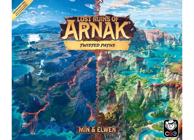 Gamers Guild AZ Czech Games Edition Lost Ruins of Arnak: Twisted Paths (Pre-Order) AGD