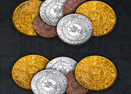 Gamers Guild AZ Czech Games Editions Kutna Hora: Metal Coins Set (Pre-Order) GTS