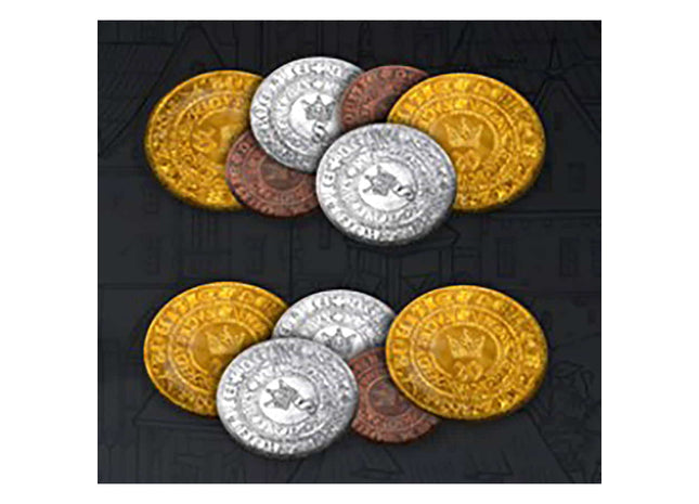 Gamers Guild AZ Czech Games Editions Kutna Hora: Metal Coins Set (Pre-Order) GTS