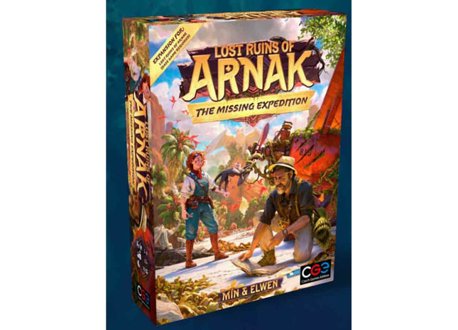 Gamers Guild AZ Czech Games Editions Lost Ruins of Arnak: Missing Expedition Expansion (Pre-Order) GTS