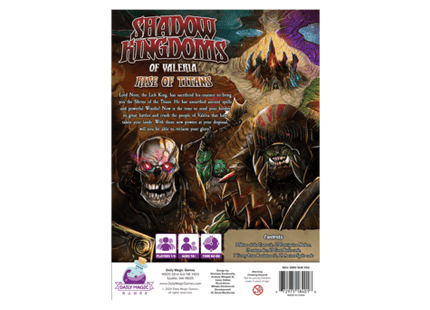 Gamers Guild AZ Daily Magic Games Shadow Kingdoms of Valeria: Rise of Titans Expansion GTS