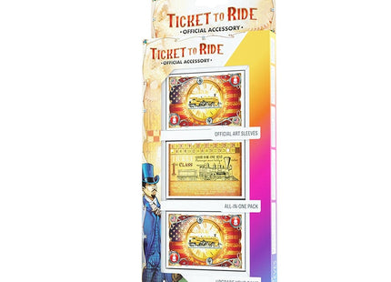Gamers Guild AZ Days of Wonder Gamegenic: Sleeves - Ticket to Ride Art Sleeves - Black Friday Asmodee