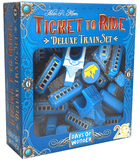 Gamers Guild AZ Days of Wonder Ticket To Ride: 20th Anniversary Deluxe Train Set - Blue Asmodee