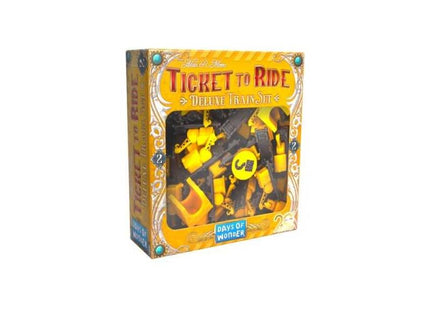 Gamers Guild AZ Days of Wonder Ticket To Ride: 20th Anniversary Deluxe Train Set -   Yellow Asmodee